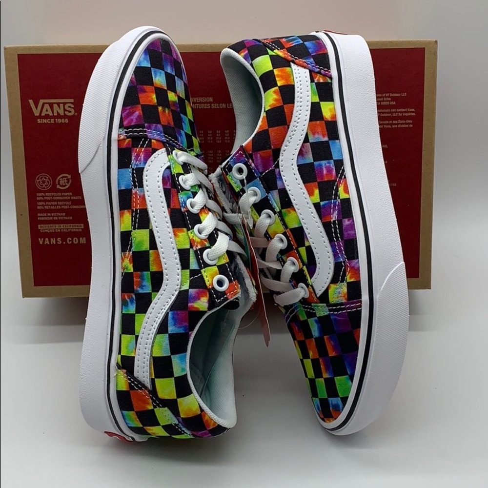 • VANS COMFYCUSH OLD SKOOL TIE-DYE CHANCE WMNS - Picture 7 of 16